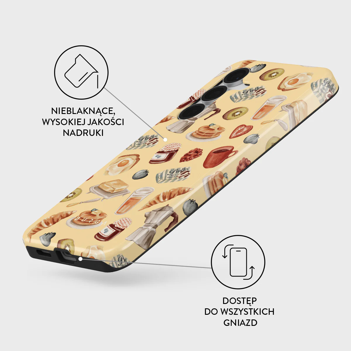 Sunny Side Up - Samsung Galaxy S25 FE Etui - Image 3
