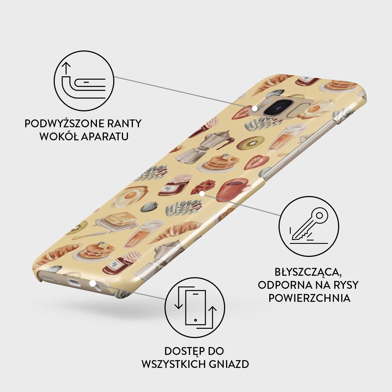 Sunny Side Up - Samsung Galaxy S8 Etui - Image 3