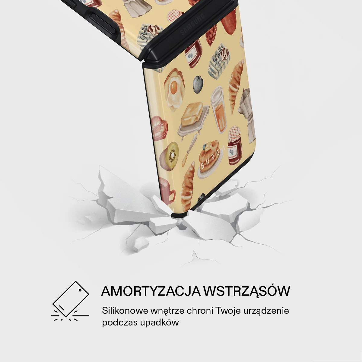 Sunny Side Up - Samsung Galaxy Z Flip 3 Etui - Image 4