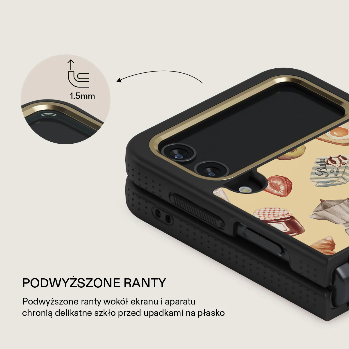 Sunny Side Up - Samsung Galaxy Z Flip 4 Etui - Image 17