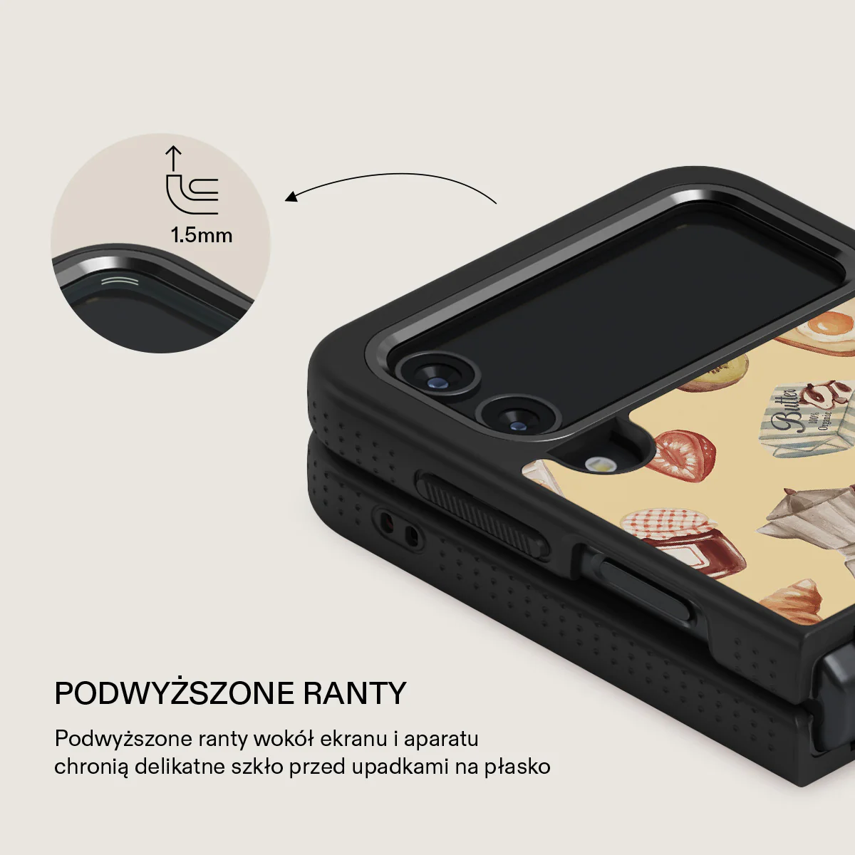 Sunny Side Up - Samsung Galaxy Z Flip 4 Etui - Image 23