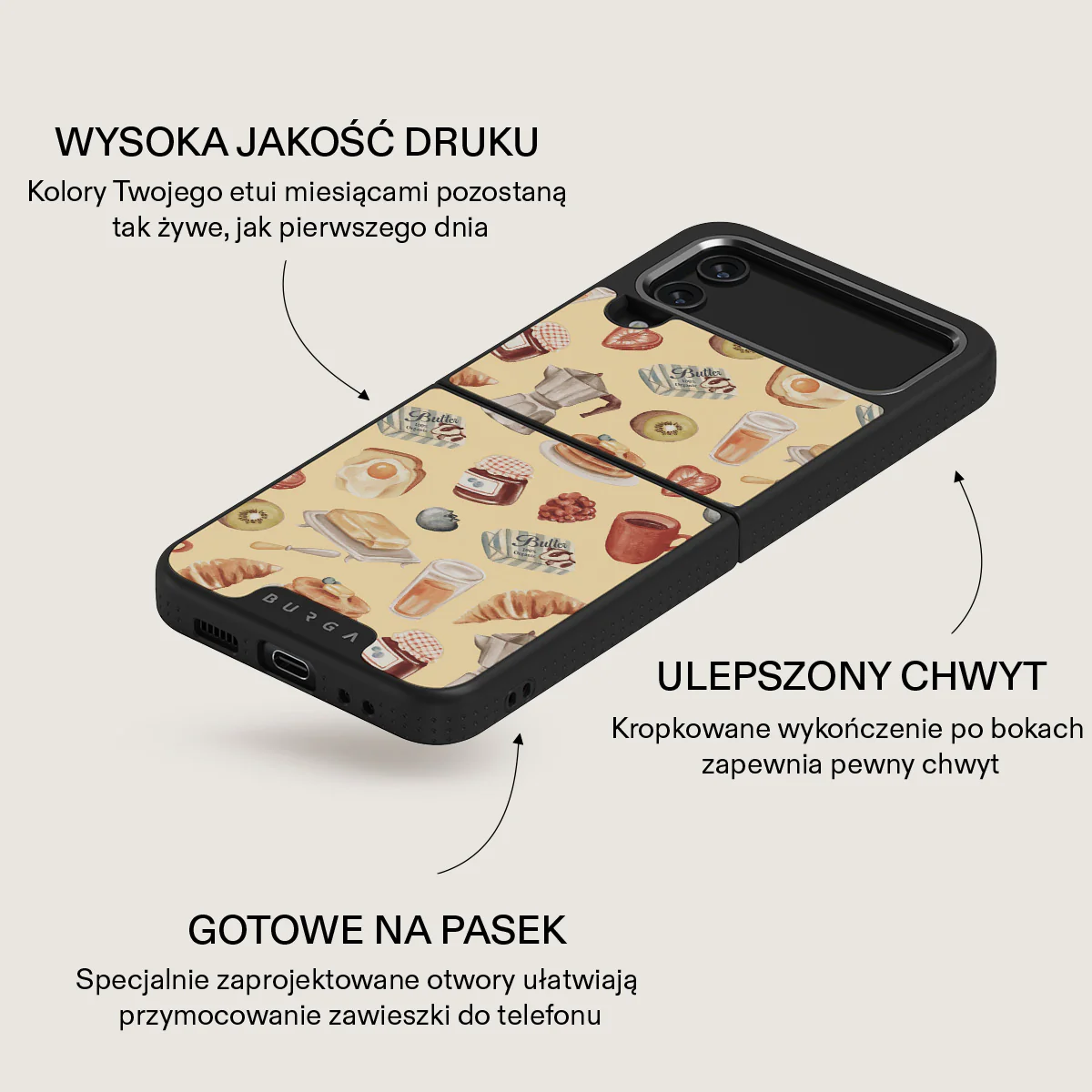 Sunny Side Up - Samsung Galaxy Z Flip 4 Etui - Image 24