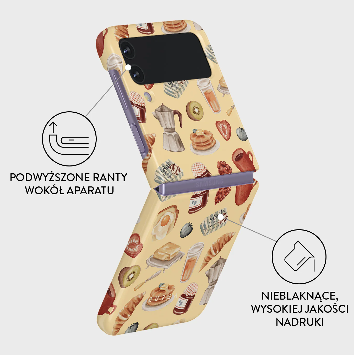 Sunny Side Up - Samsung Galaxy Z Flip 4 Etui - Image 3