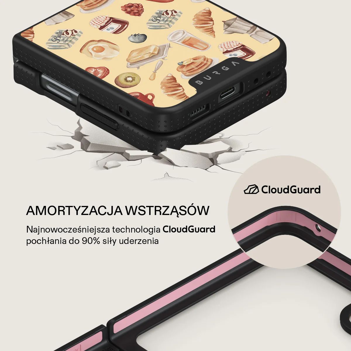 Sunny Side Up - Samsung Galaxy Z Flip 5 Etui - Image 17
