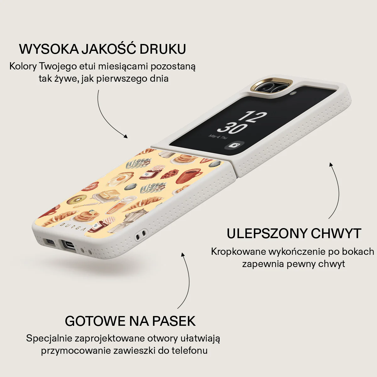 Sunny Side Up - Samsung Galaxy Z Flip 5 Etui - Image 26