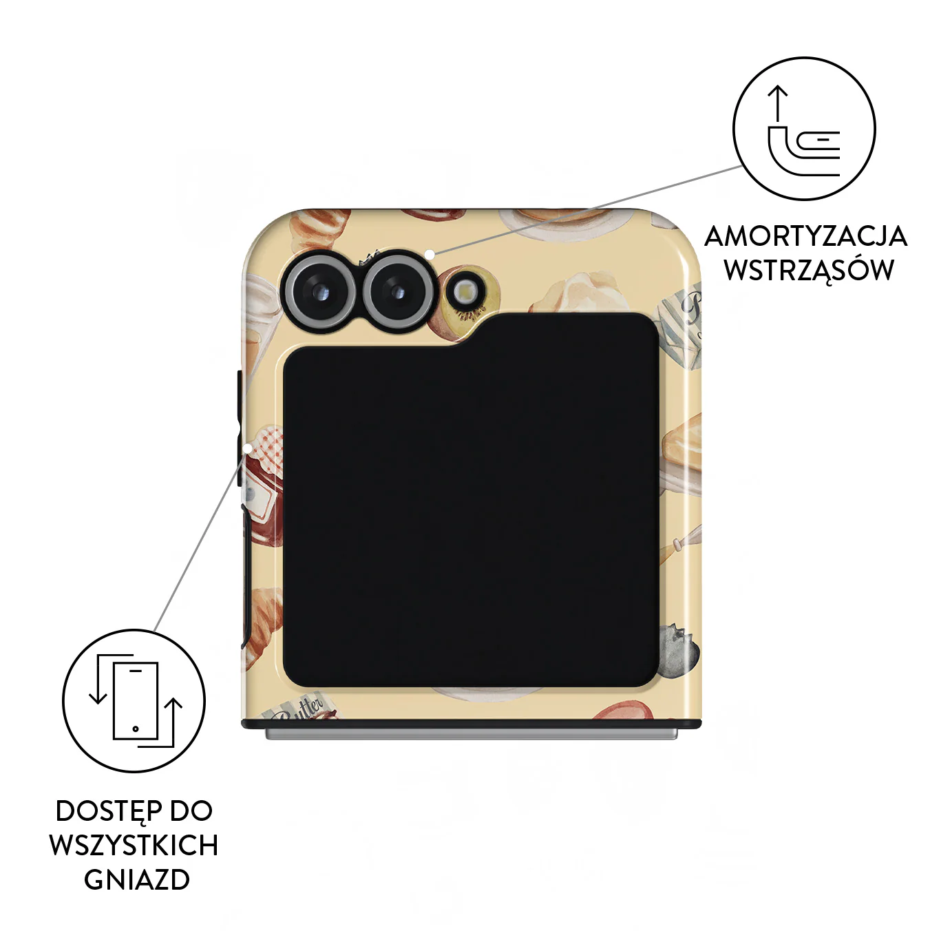 Sunny Side Up - Samsung Galaxy Z Flip 7 FE Etui - Image 3