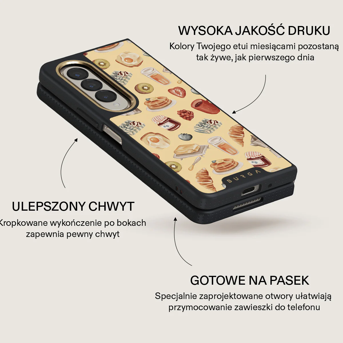 Sunny Side Up - Samsung Galaxy Z Fold 4 Etui - Image 10