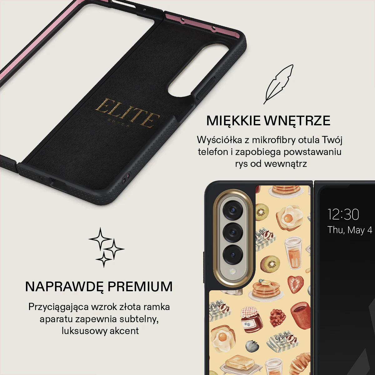 Sunny Side Up - Samsung Galaxy Z Fold 4 Etui - Image 11
