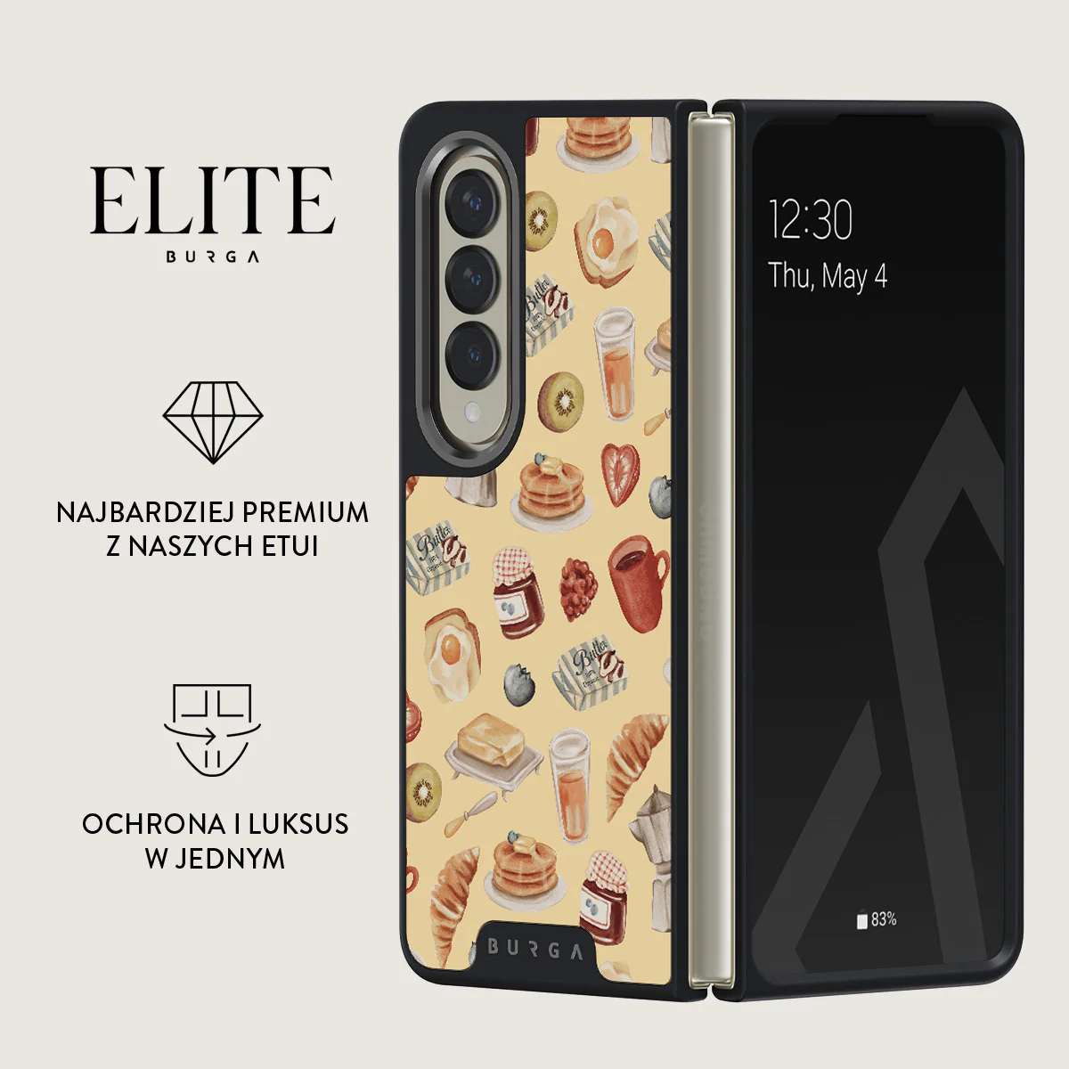 Sunny Side Up - Samsung Galaxy Z Fold 4 Etui - Image 14