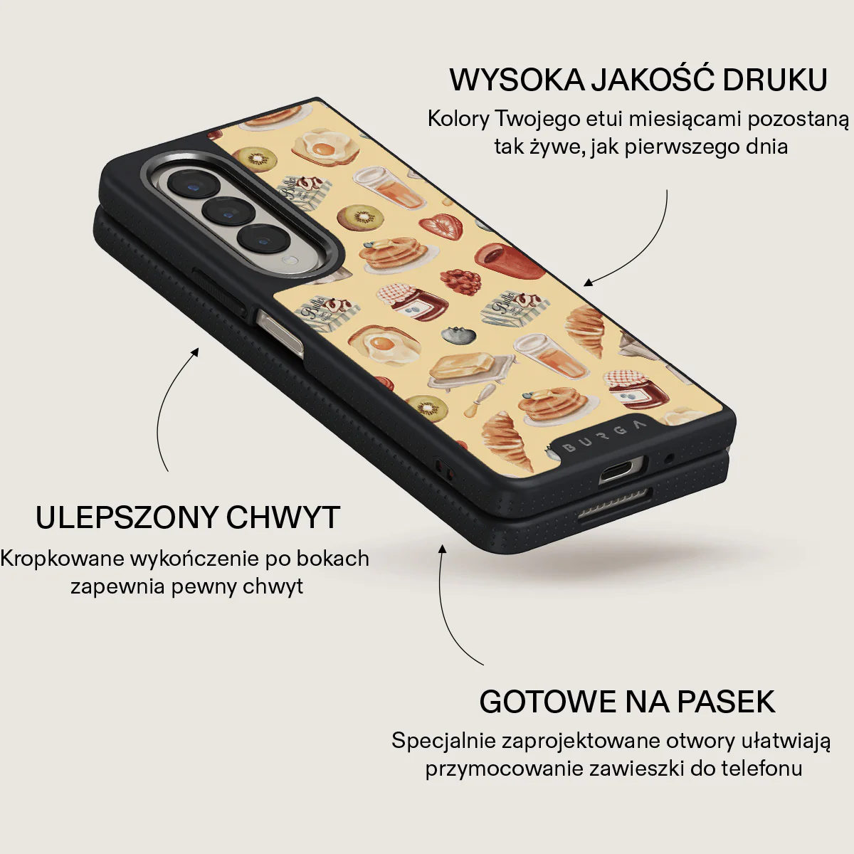 Sunny Side Up - Samsung Galaxy Z Fold 4 Etui - Image 17