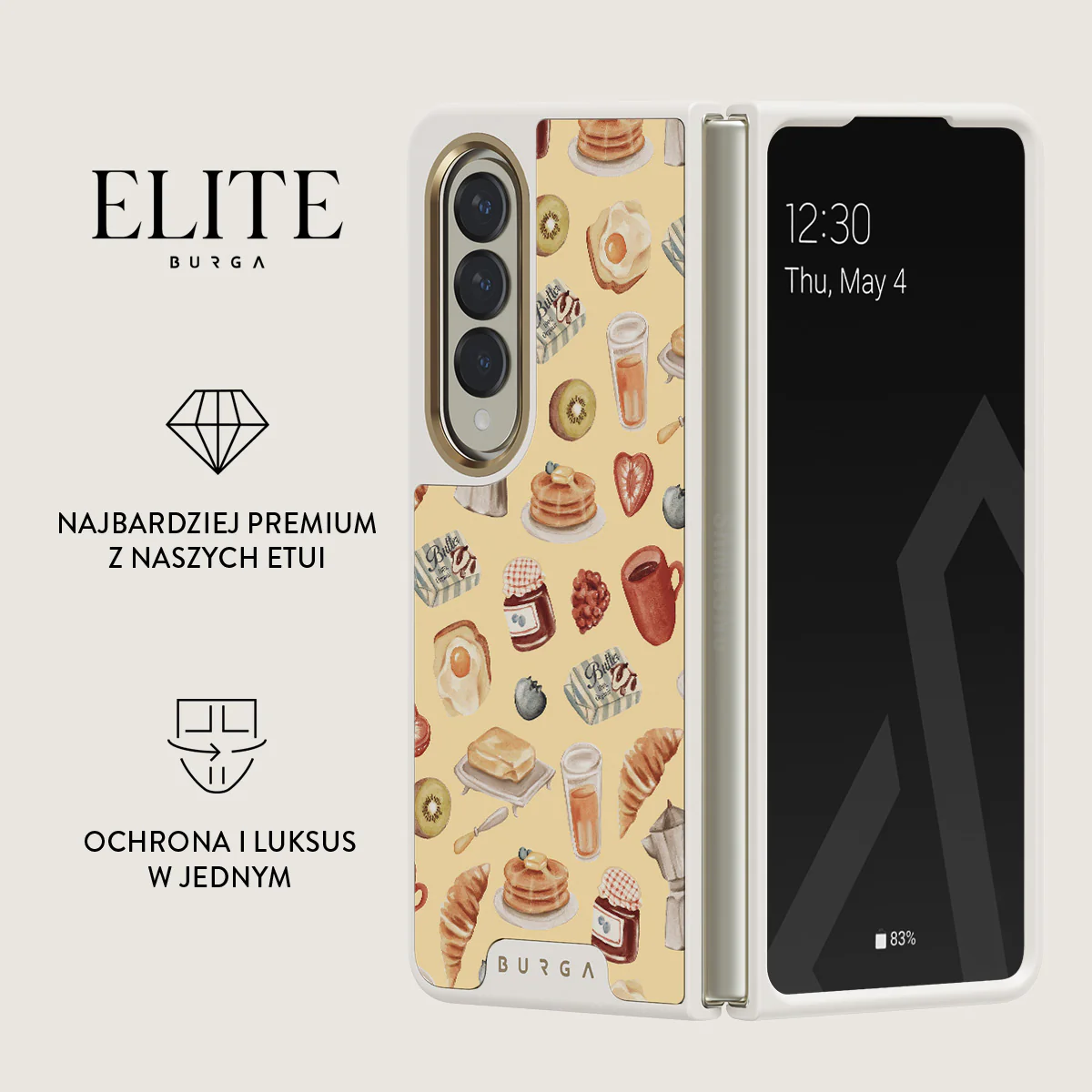 Sunny Side Up - Samsung Galaxy Z Fold 4 Etui - Image 21