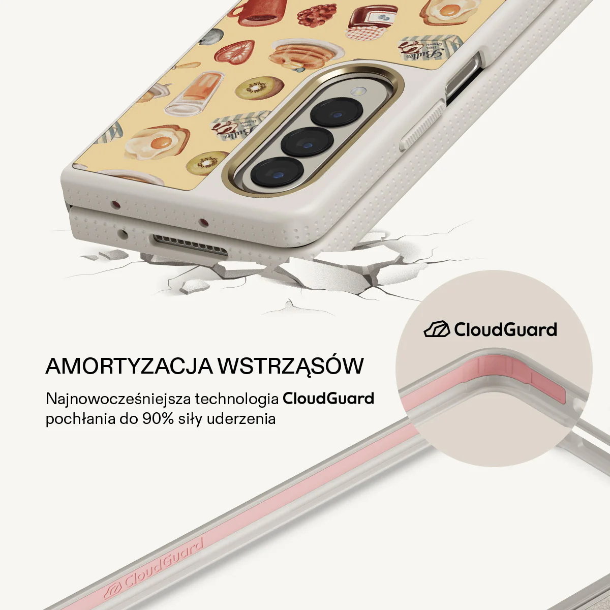 Sunny Side Up - Samsung Galaxy Z Fold 4 Etui - Image 22