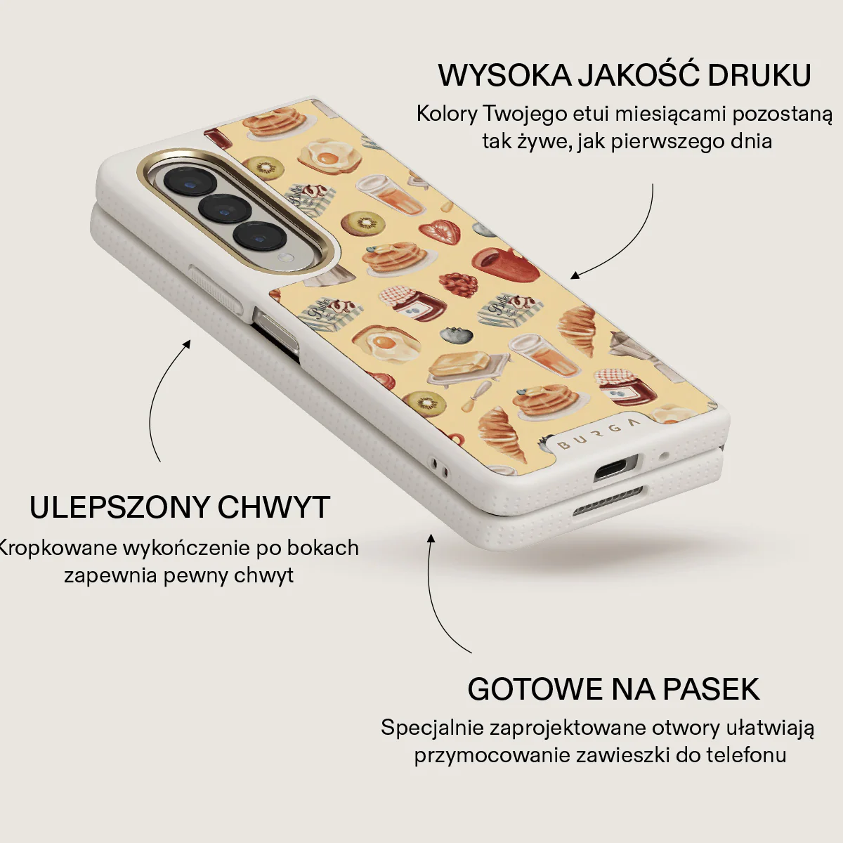 Sunny Side Up - Samsung Galaxy Z Fold 4 Etui - Image 24