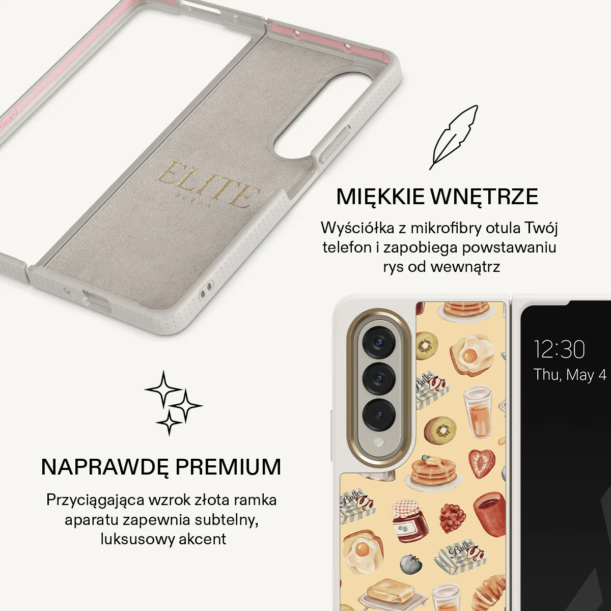 Sunny Side Up - Samsung Galaxy Z Fold 4 Etui - Image 25