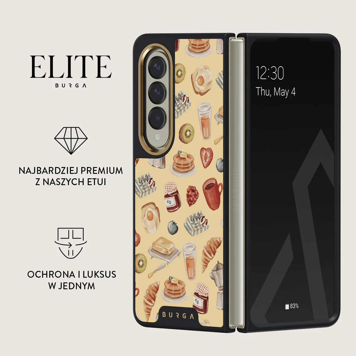 Sunny Side Up - Samsung Galaxy Z Fold 4 Etui - Image 7