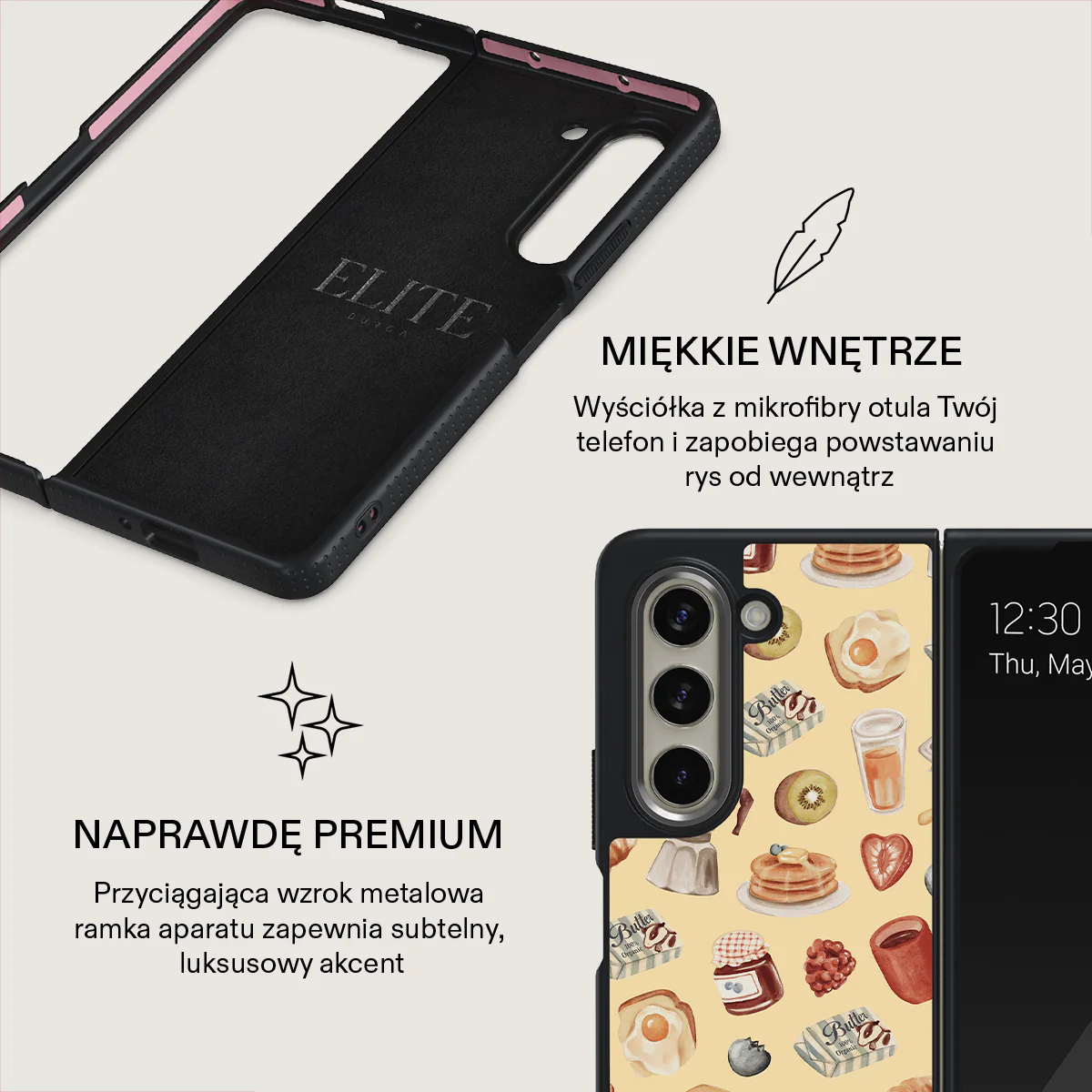Sunny Side Up - Samsung Galaxy Z Fold 5 Etui - Image 13