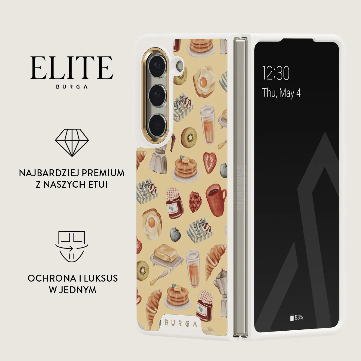 Sunny Side Up - Samsung Galaxy Z Fold 5 Etui - Image 16
