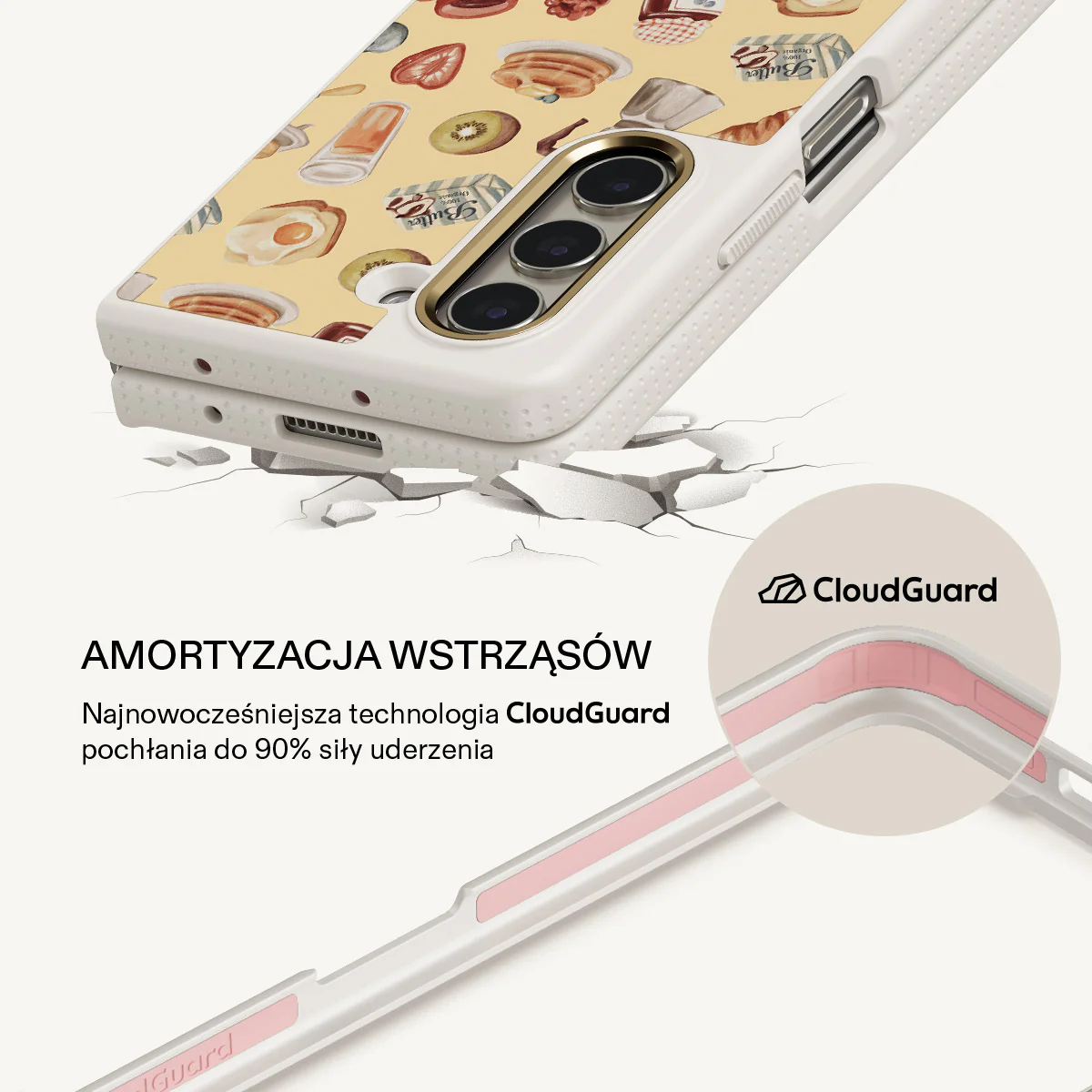 Sunny Side Up - Samsung Galaxy Z Fold 5 Etui - Image 17
