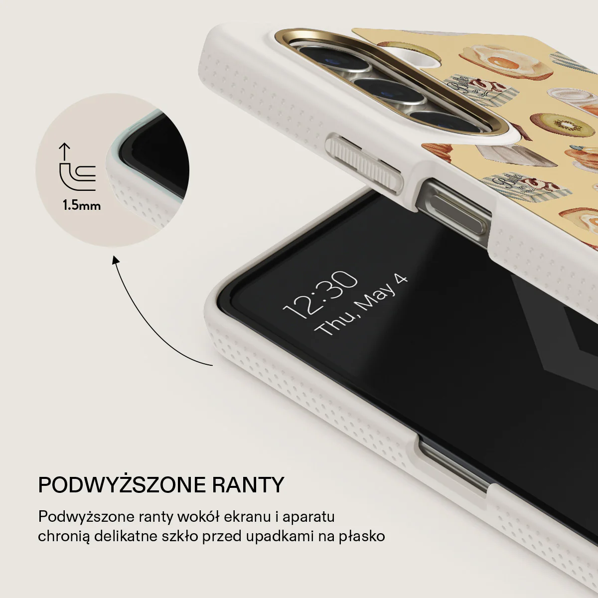 Sunny Side Up - Samsung Galaxy Z Fold 5 Etui - Image 18