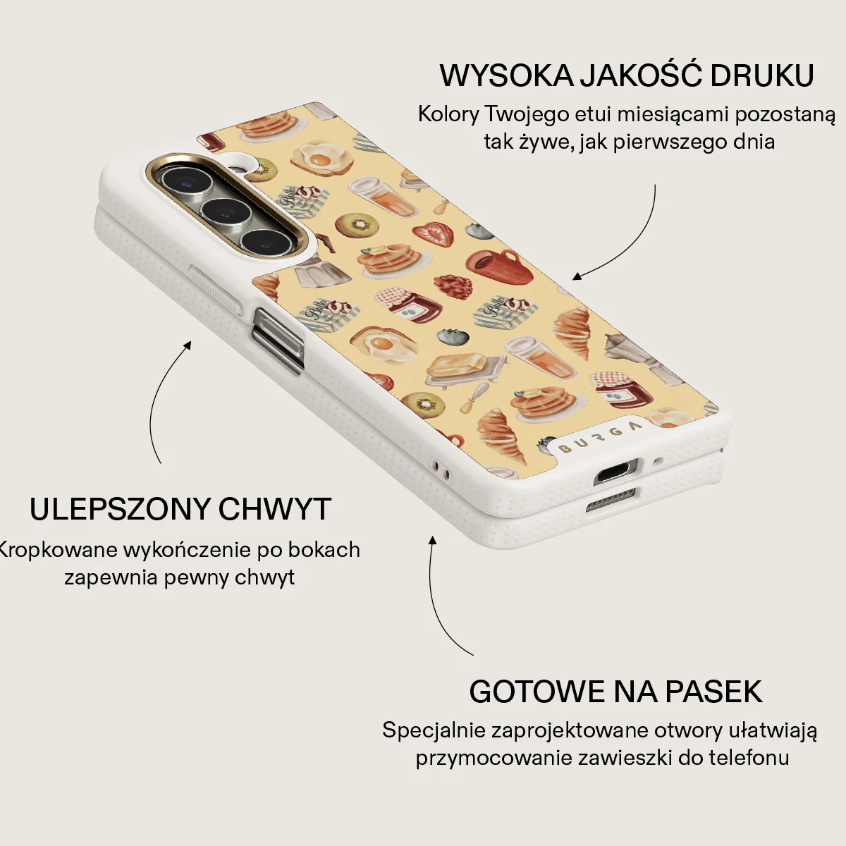 Sunny Side Up - Samsung Galaxy Z Fold 5 Etui - Image 19