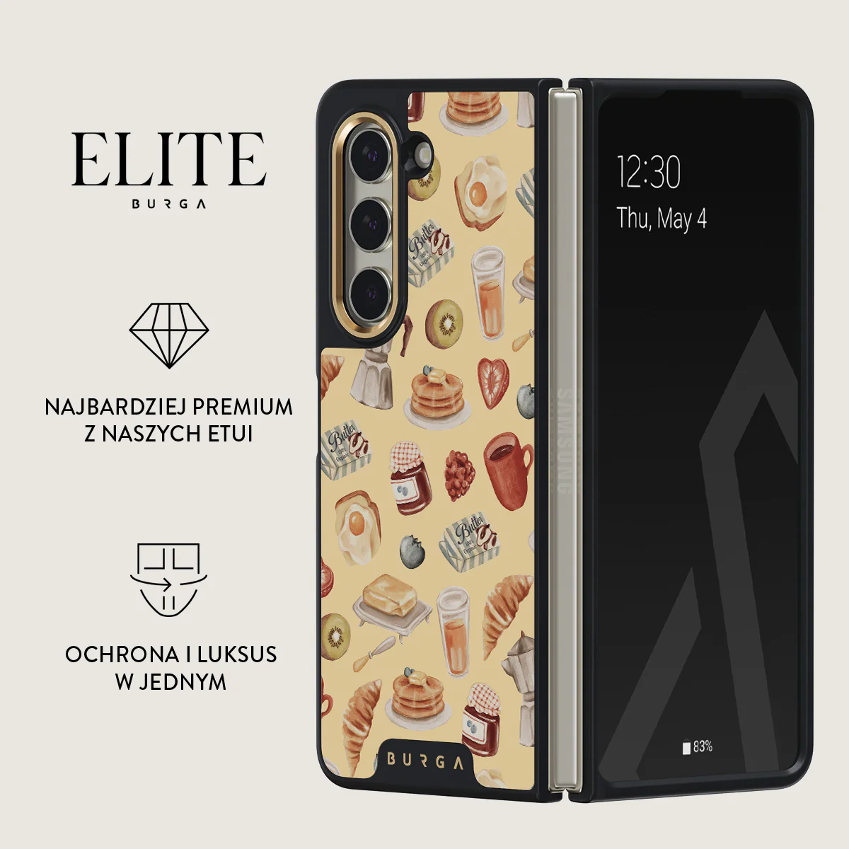 Sunny Side Up - Samsung Galaxy Z Fold 5 Etui - Image 2