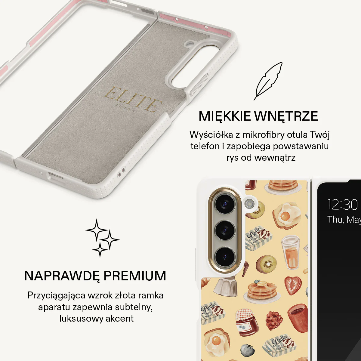 Sunny Side Up - Samsung Galaxy Z Fold 5 Etui - Image 20