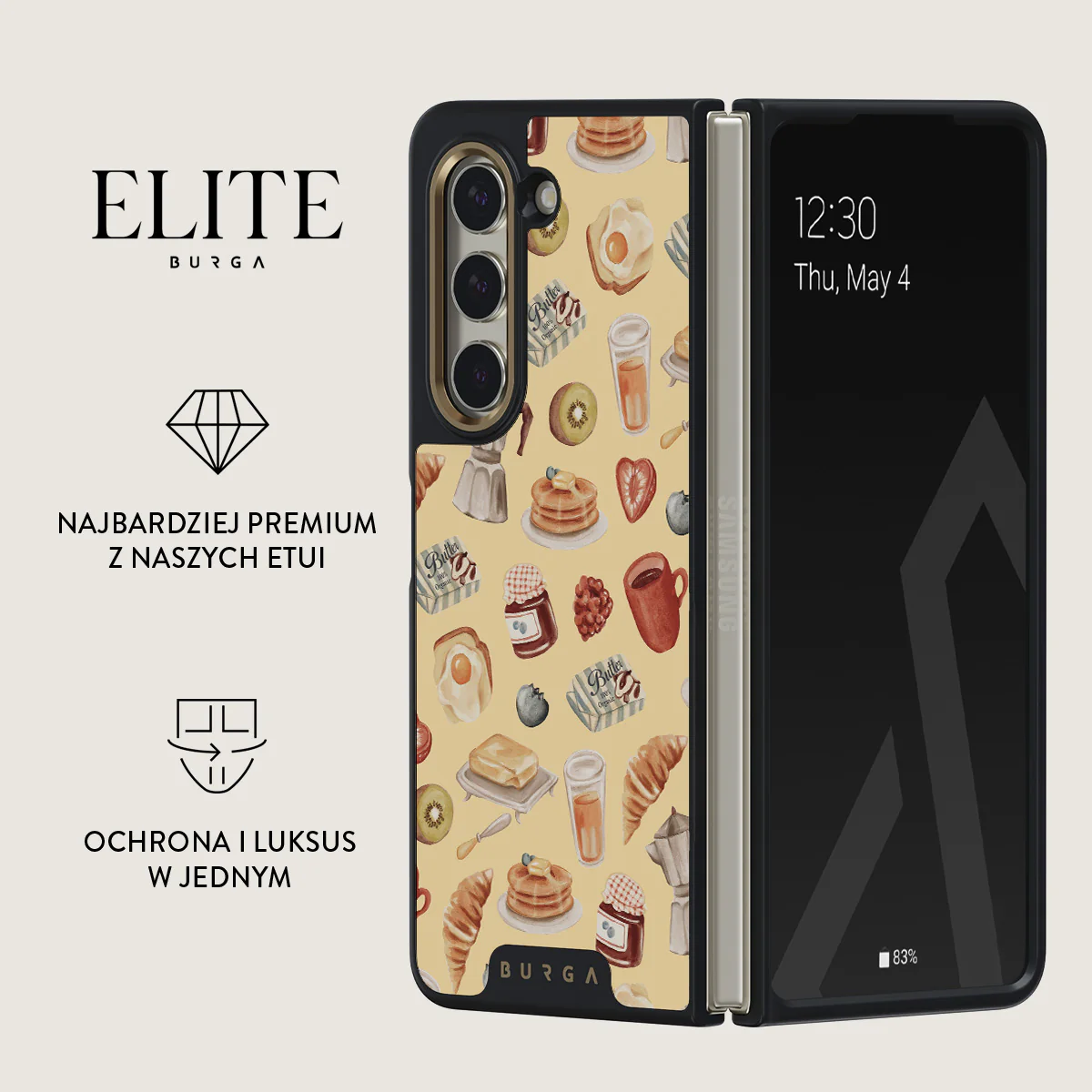 Sunny Side Up - Samsung Galaxy Z Fold 5 Etui - Image 9