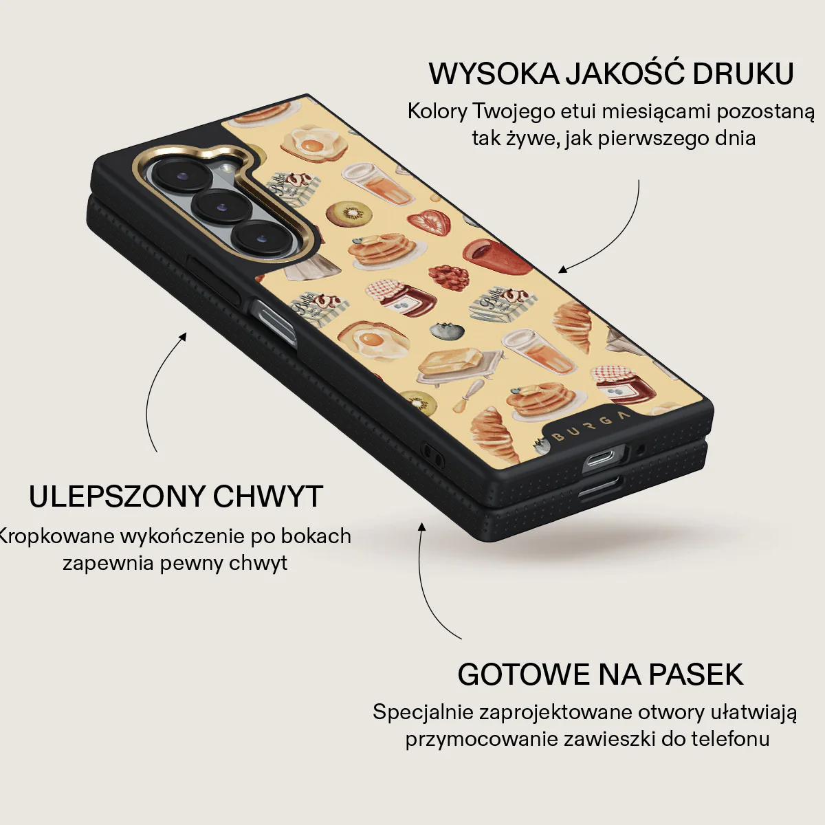 Sunny Side Up - Samsung Galaxy Z Fold 6 Etui - Image 5