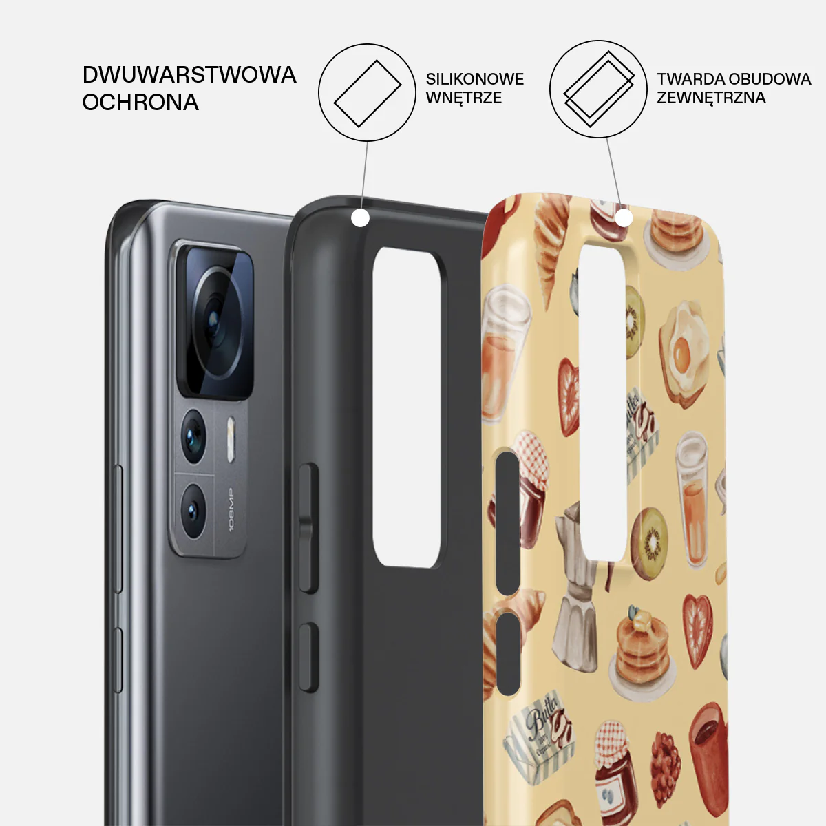 Sunny Side Up - Xiaomi 12T Etui - Image 2