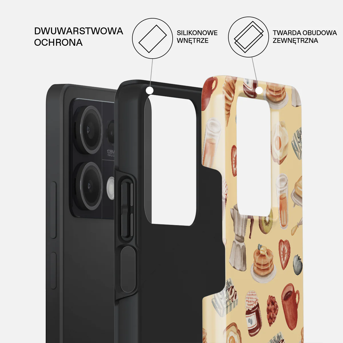 Sunny Side Up - Xiaomi Redmi Note 13 5G Etui - Image 2