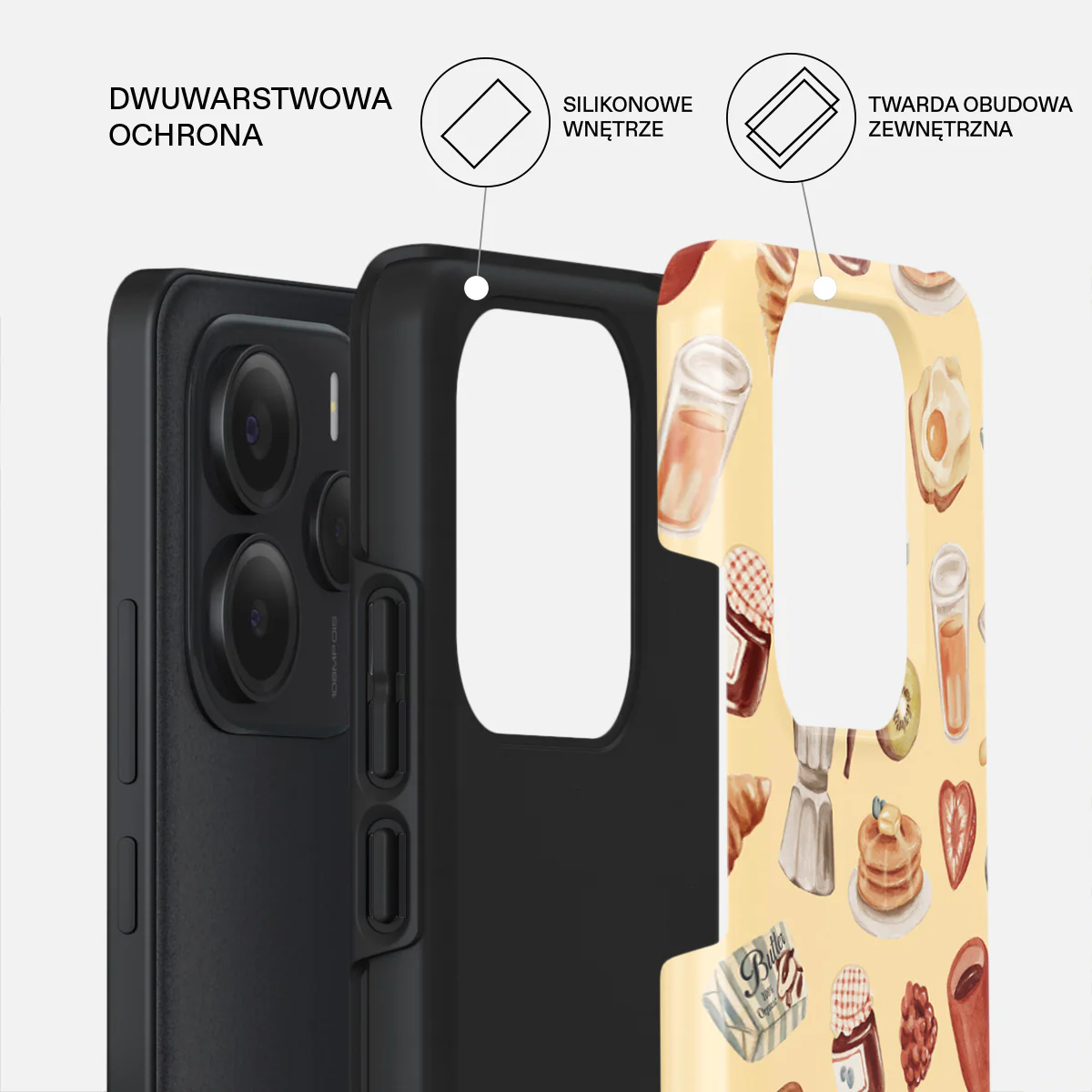 Sunny Side Up - Xiaomi Redmi Note 14 5G Etui - Image 2