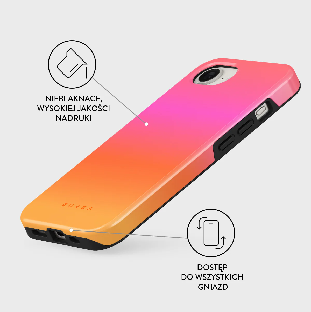 Sunset Club - iPhone 17e Etui - Image 3