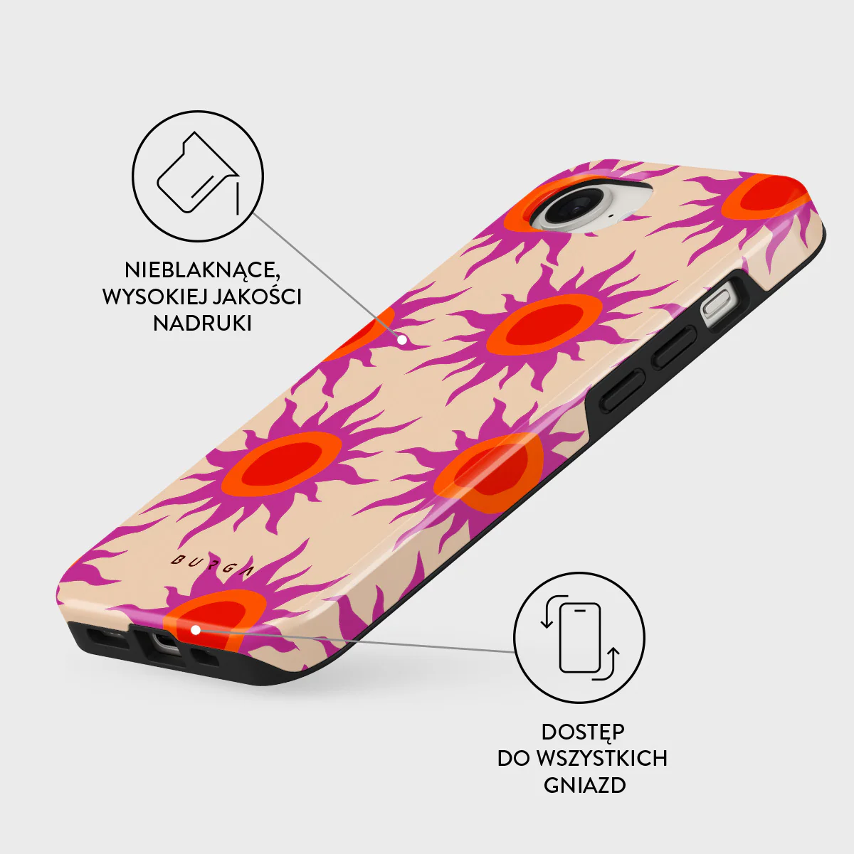 Sunset Glow - iPhone 17e Etui - Image 3