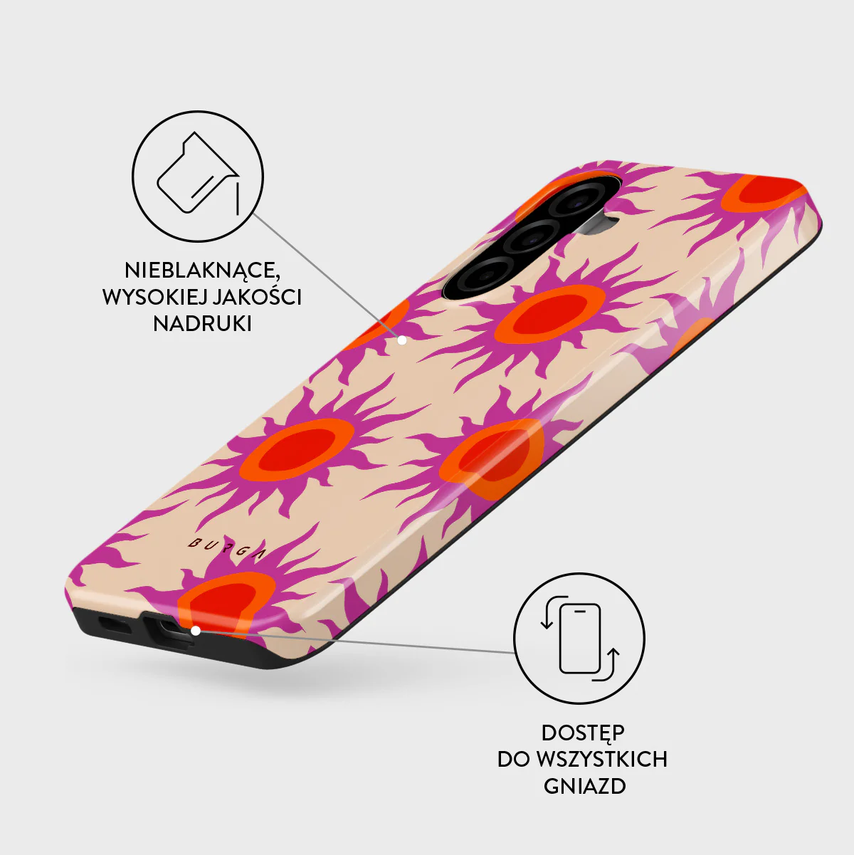 Sunset Glow - Samsung Galaxy A57 5G Etui - Image 3