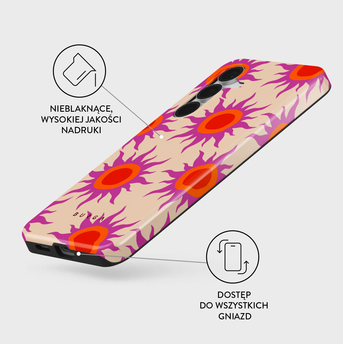 Sunset Glow - Samsung Galaxy S25 FE Etui - Image 3