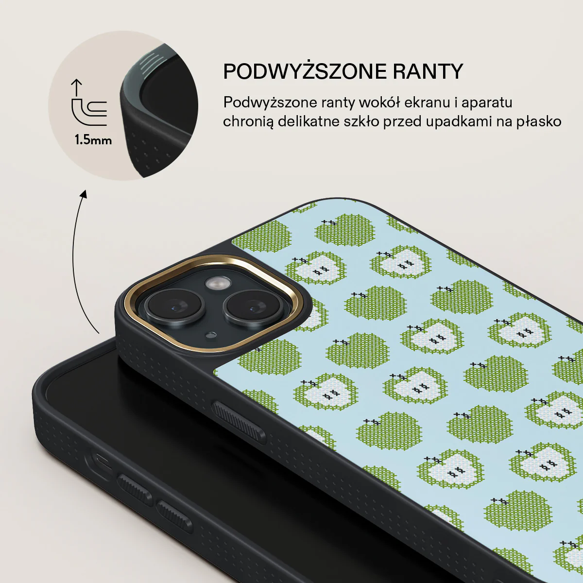 Sweet & Sour - iPhone 15 Etui - Image 8