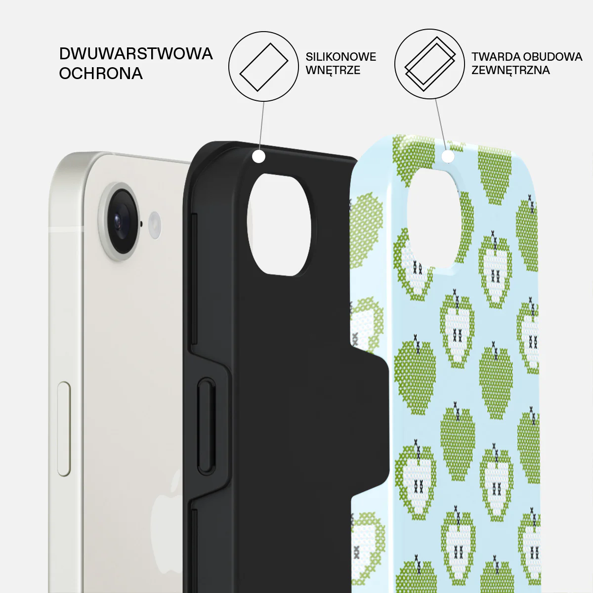 Sweet & Sour - iPhone 16e Etui - Image 2