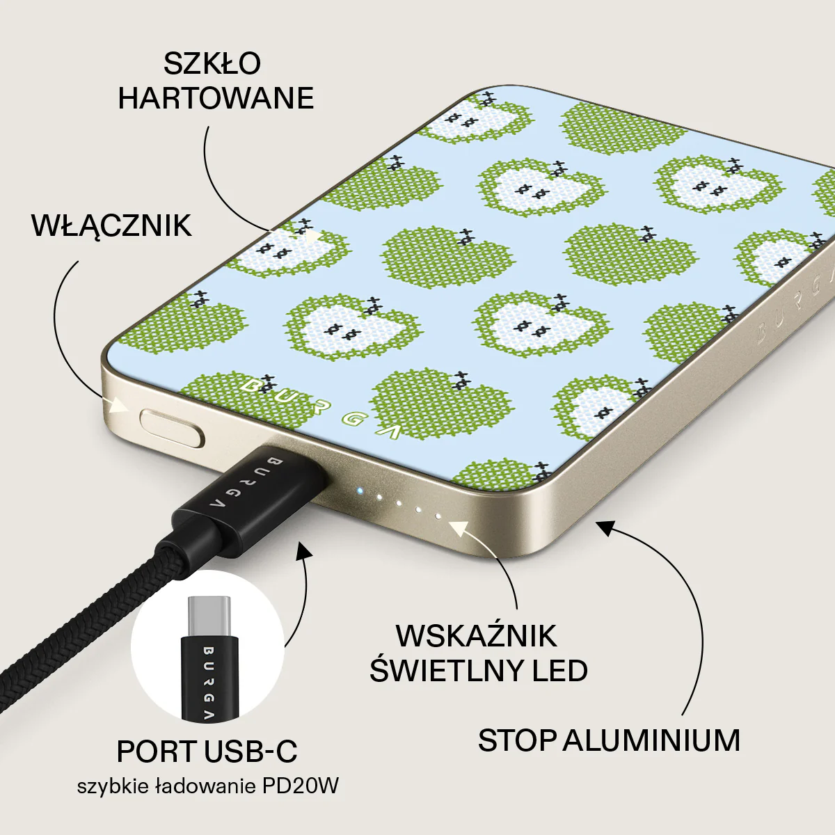 Sweet & Sour - Magnetyczny power bank - Image 10