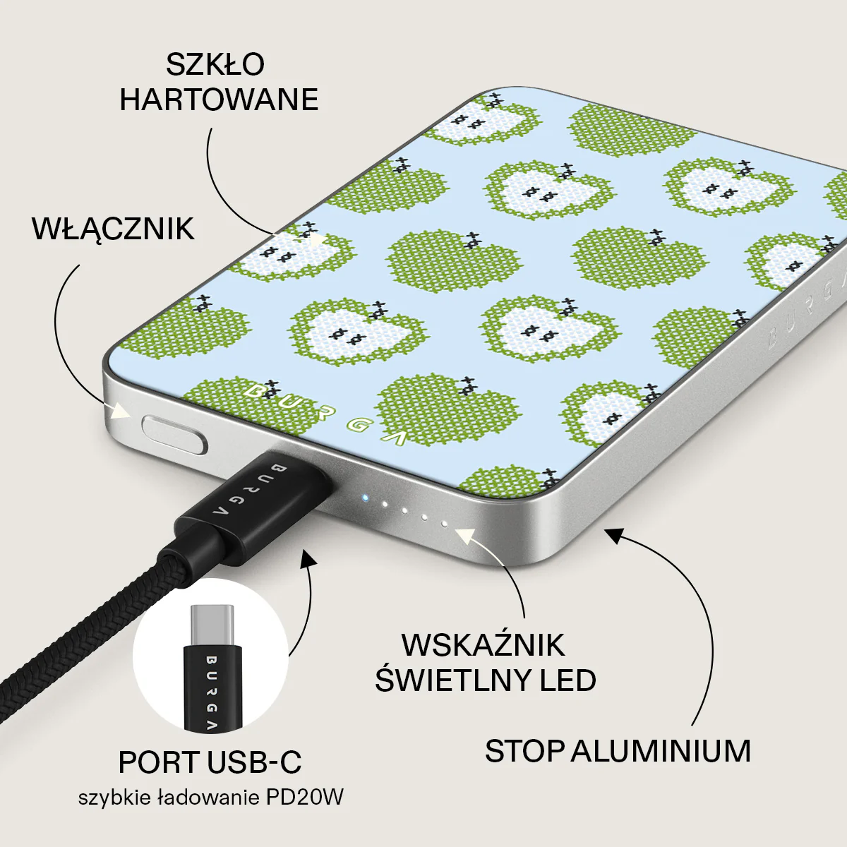 Sweet & Sour - Magnetyczny power bank - Image 15