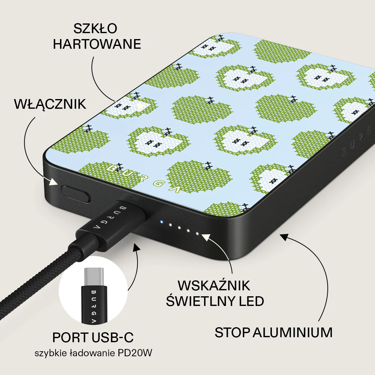 Sweet & Sour - Magnetyczny power bank - Image 20