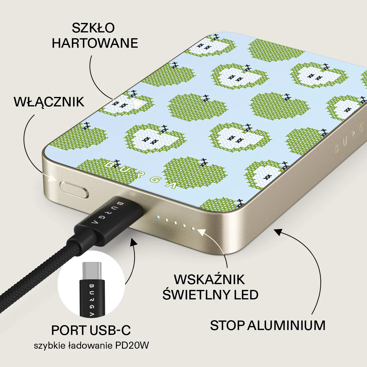 Sweet & Sour - Magnetyczny power bank - Image 25