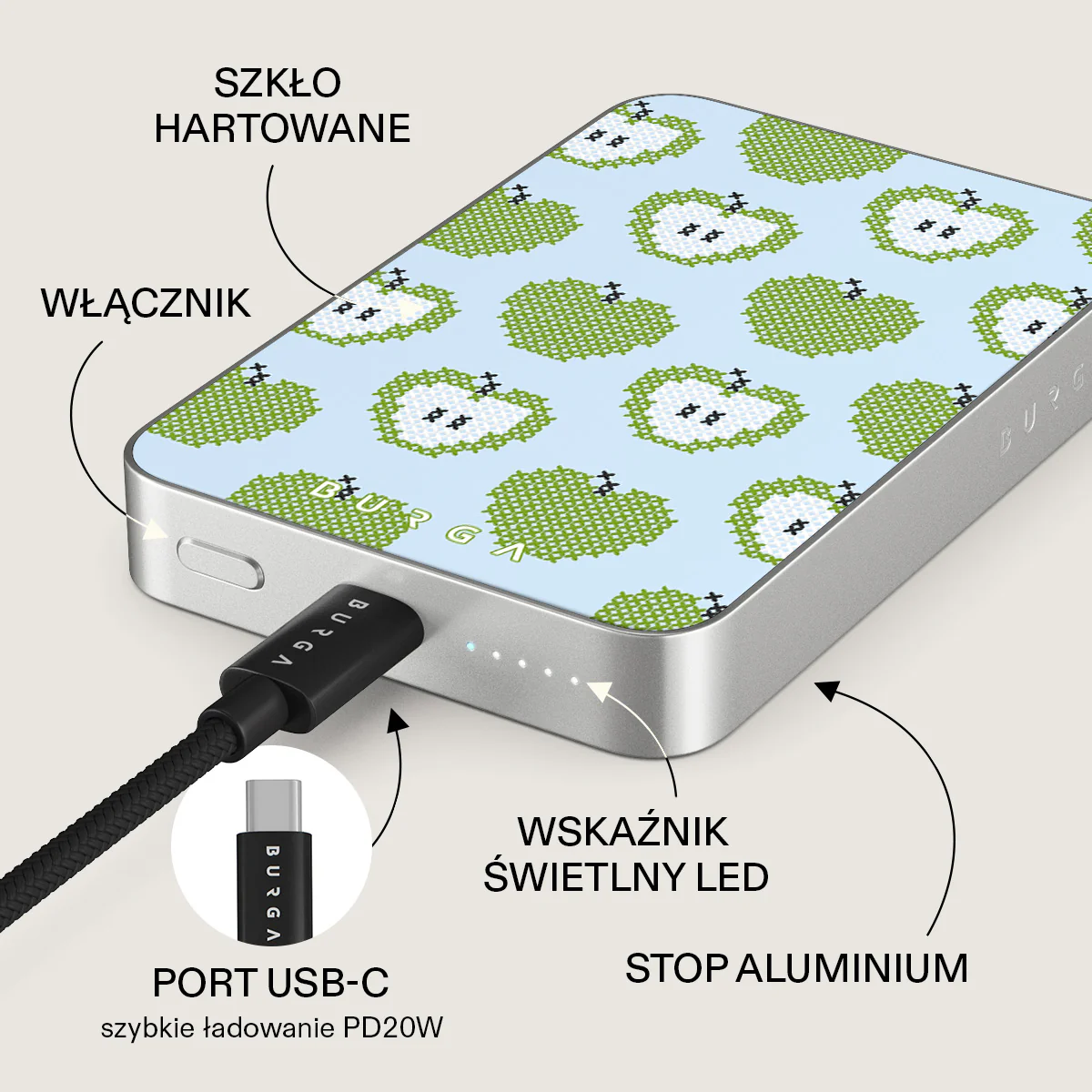 Sweet & Sour - Magnetyczny power bank - Image 30
