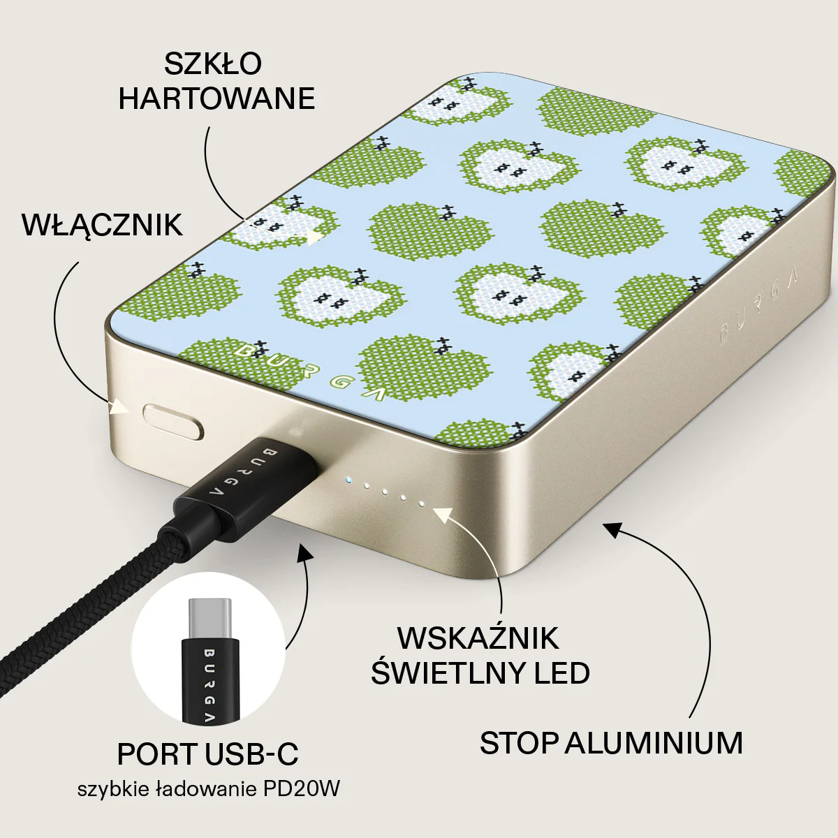 Sweet & Sour - Magnetyczny power bank - Image 40