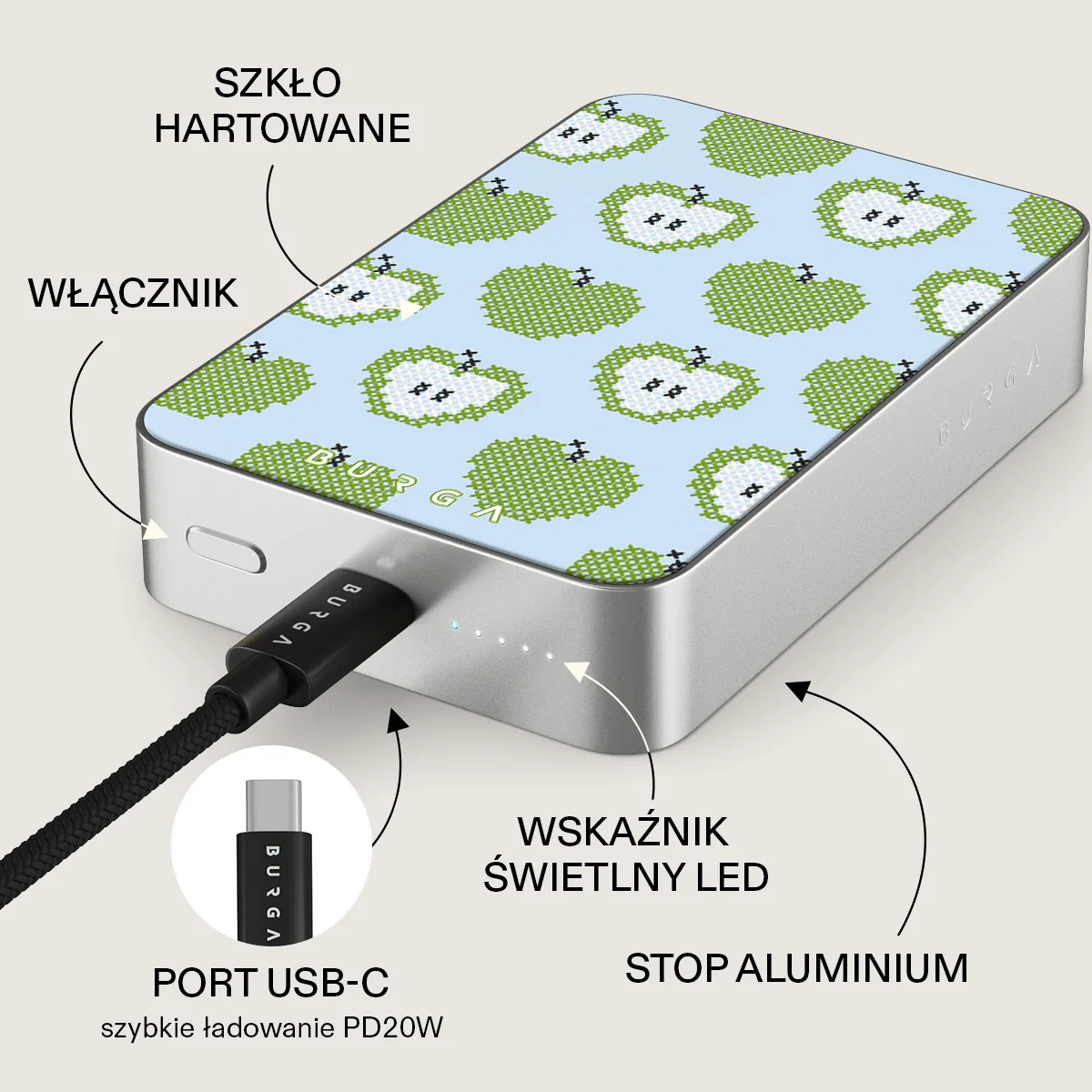 Sweet & Sour - Magnetyczny power bank - Image 45