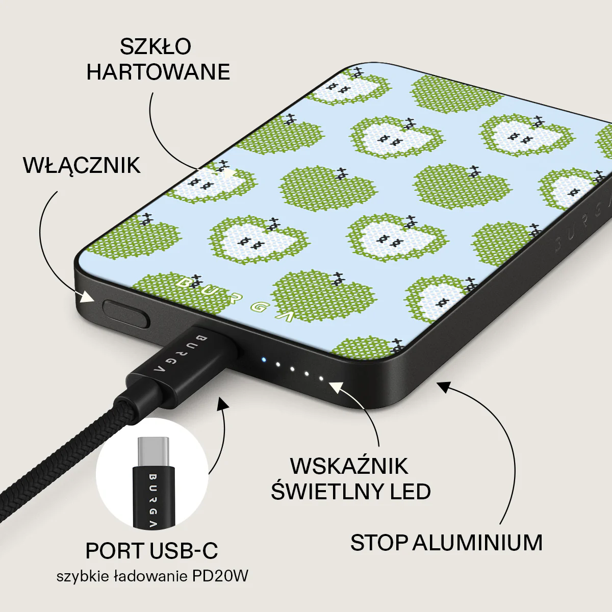 Sweet & Sour - Magnetyczny power bank - Image 5