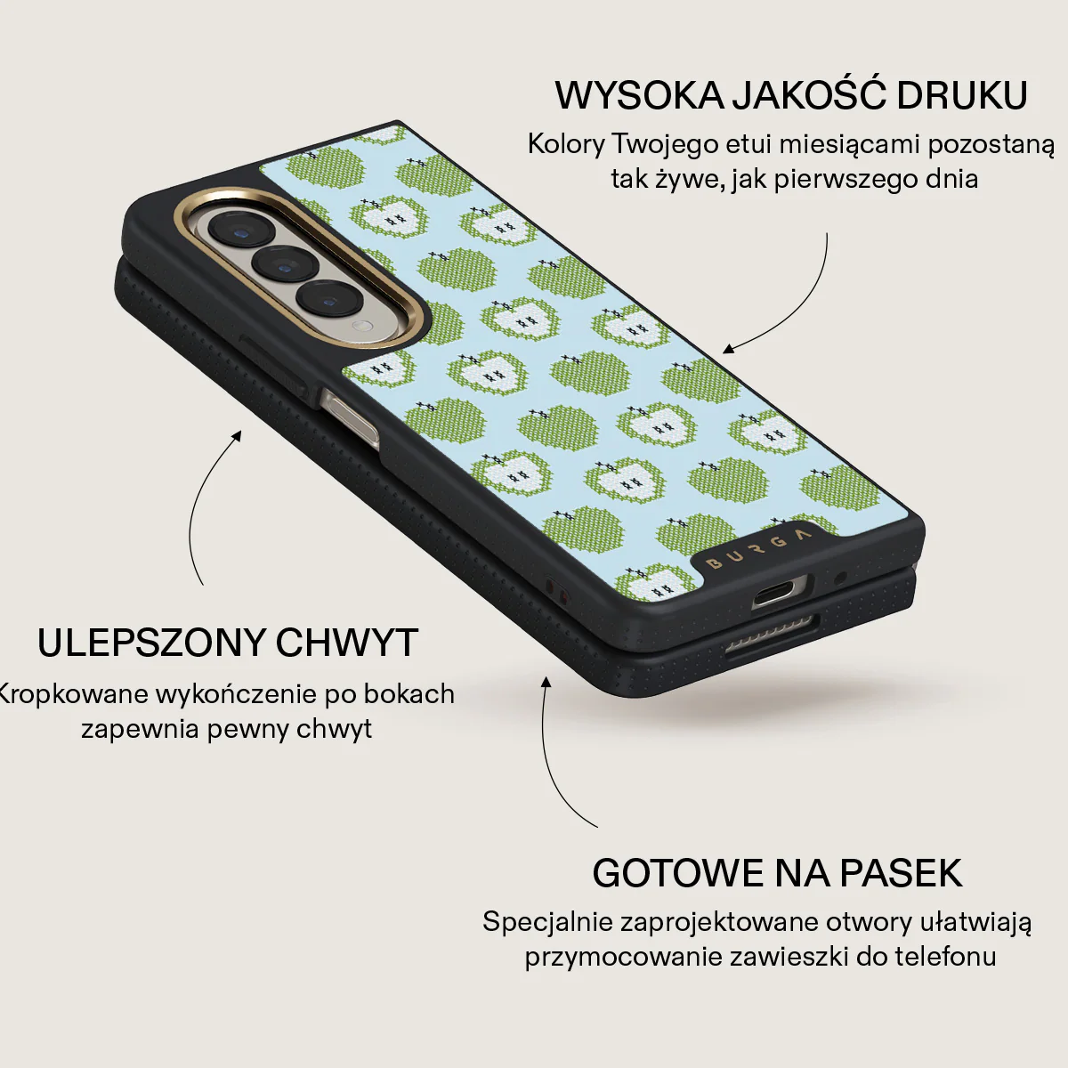 Sweet & Sour - Samsung Galaxy Z Fold 4 Etui - Image 10