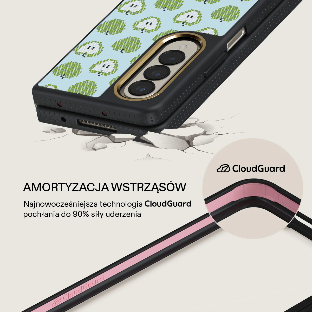 Sweet & Sour - Samsung Galaxy Z Fold 4 Etui - Image 8