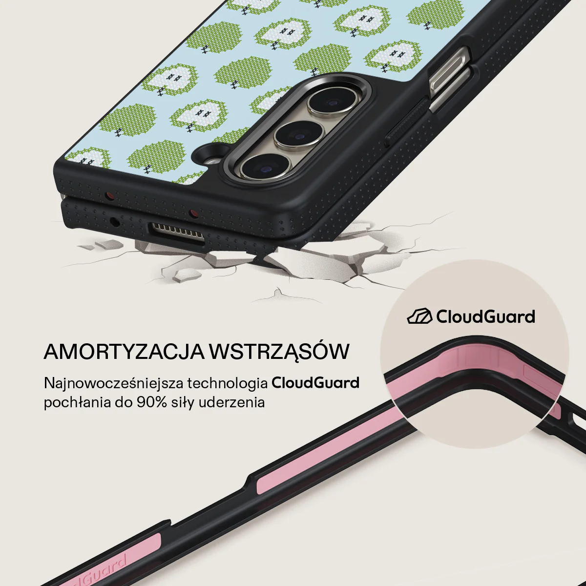 Sweet & Sour - Samsung Galaxy Z Fold 5 Etui - Image 10