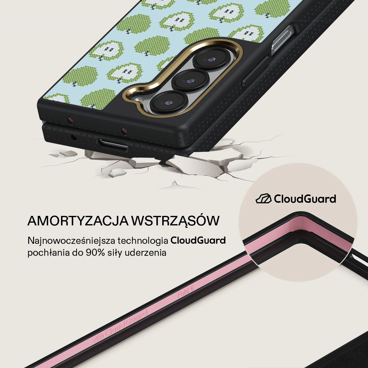 Sweet & Sour - Samsung Galaxy Z Fold 6 Etui - Image 3
