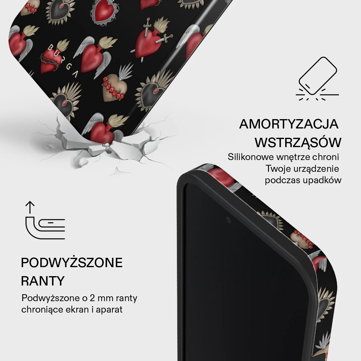 Sworn Hearts - iPhone 17e Etui - Image 4